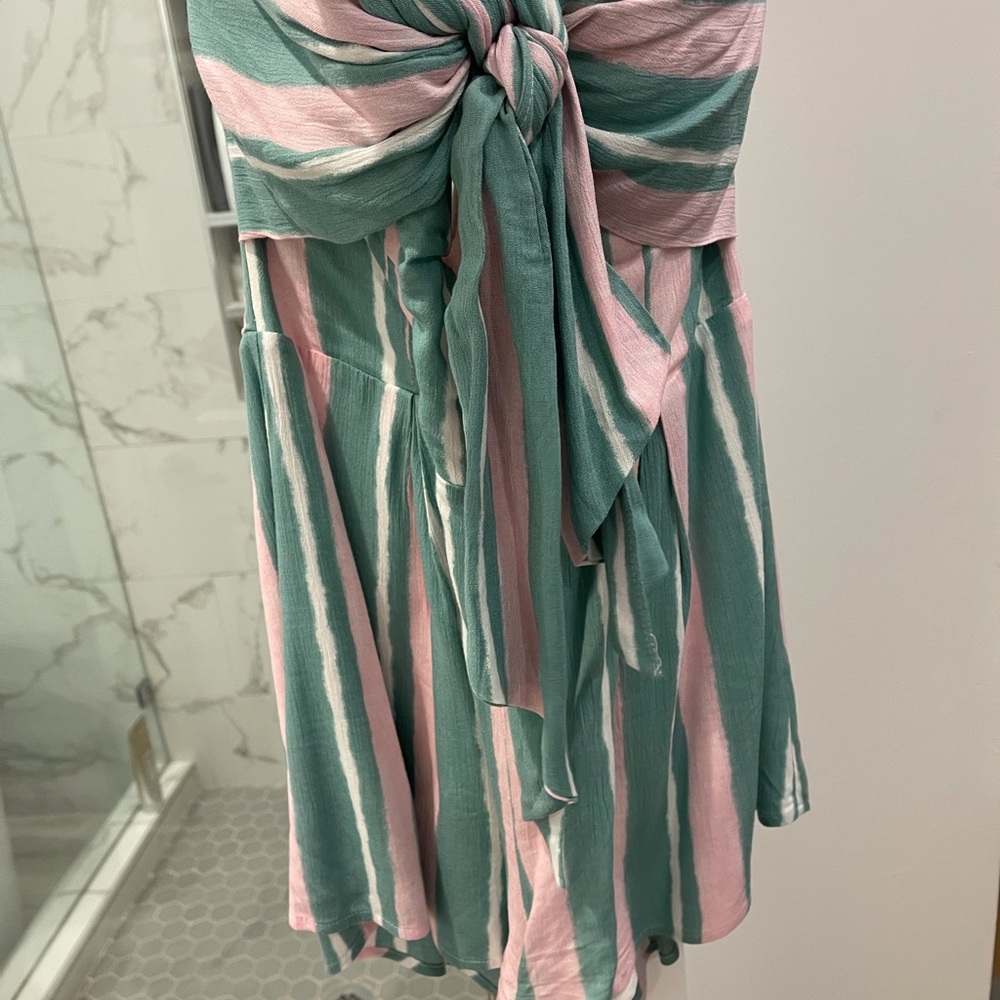 Tie Mint Romper